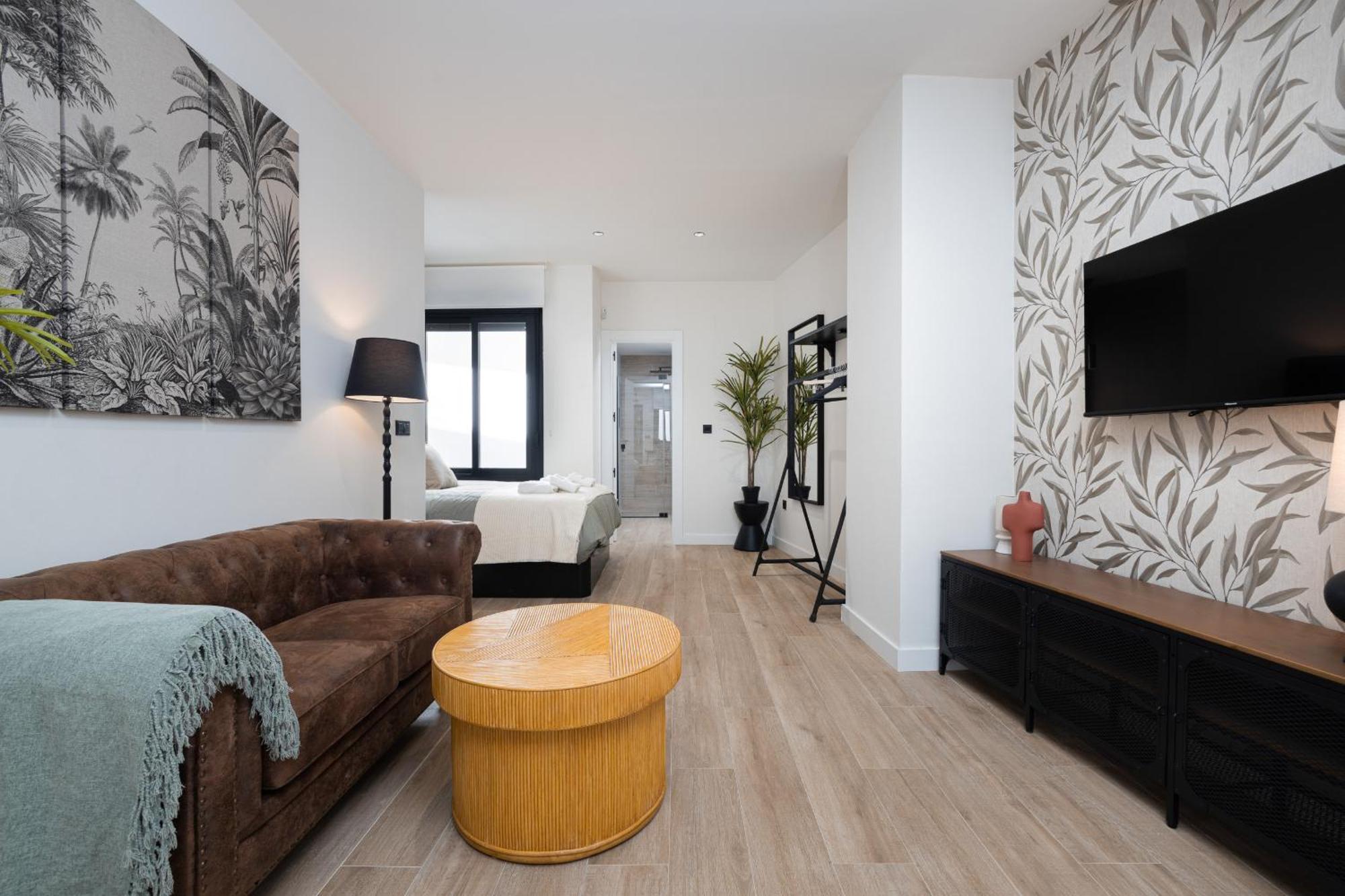 מאלגה C56 - Studio With Amazing Terrace In The Centre מראה חיצוני תמונה